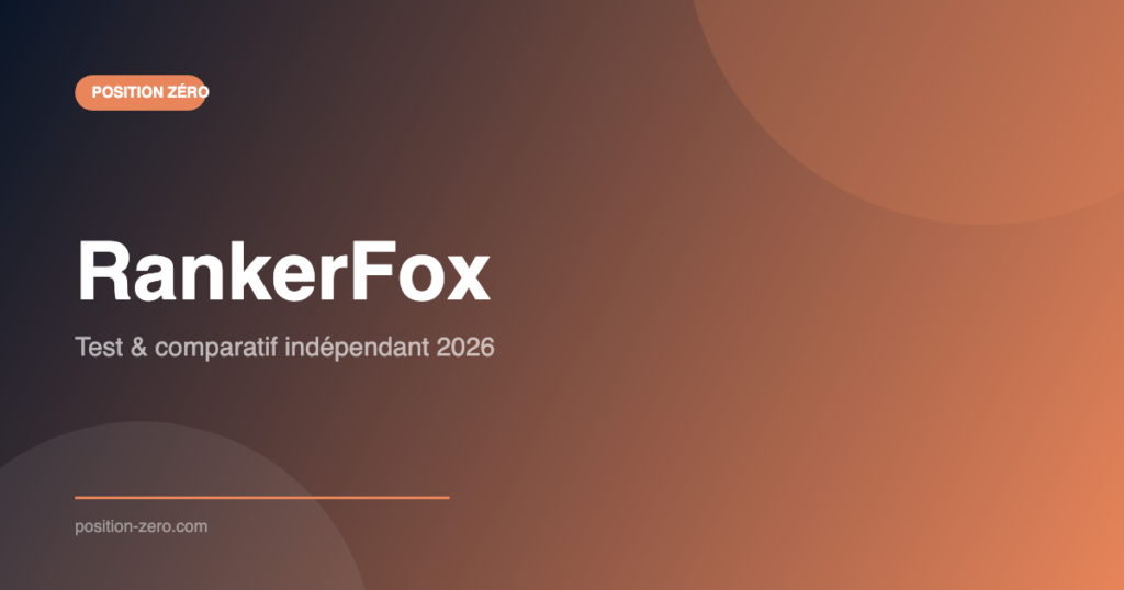 RankerFox – Position Zéro