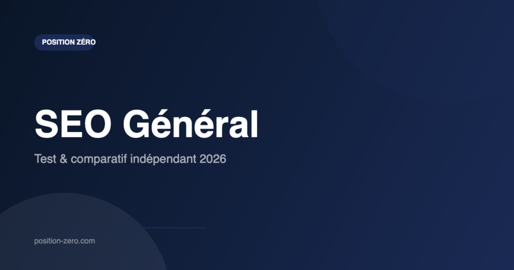 SEO Général – Position Zéro
